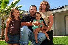 Image of family from Center on Family report